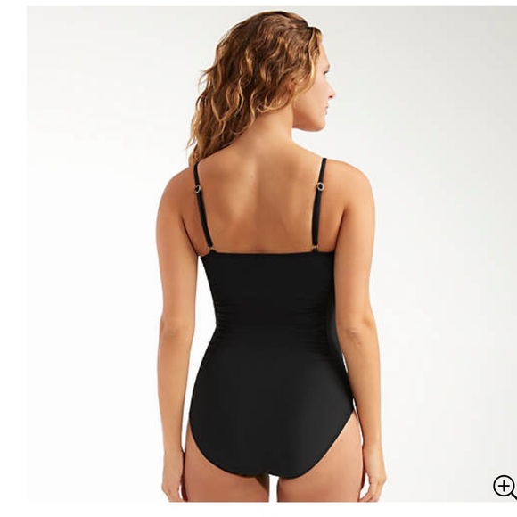 Lands End swimsuit black Hermosa - Picture 2 of 5